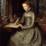 Young Elizabeth Tudor before becoming Queen Elizabeth I