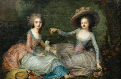 Marie Antoinette & Princesse de Lamballe